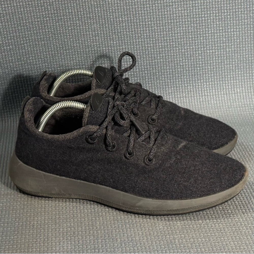 Allbirds Men’s Black Wool Runners Athletic Shoes Size 10‎
